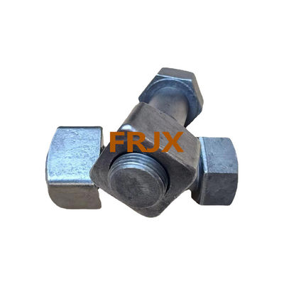 Wytrzymałość HRC52-58 Komatsu Excavator Bolt Poziom 12.9 Forging Casting Black Oxide Finish