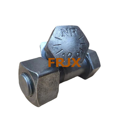 Wytrzymałość HRC52-58 Komatsu Excavator Bolt Poziom 12.9 Forging Casting Black Oxide Finish